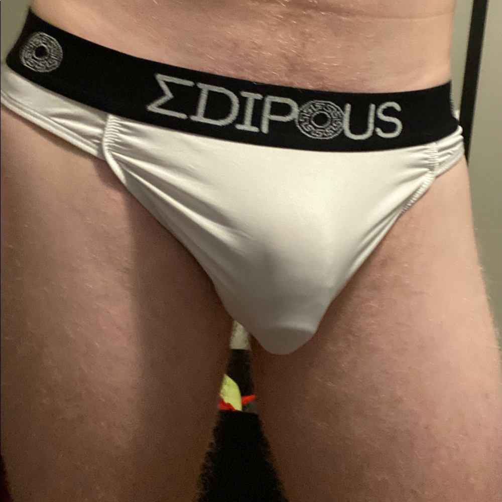 Edipous Underwear White Thong